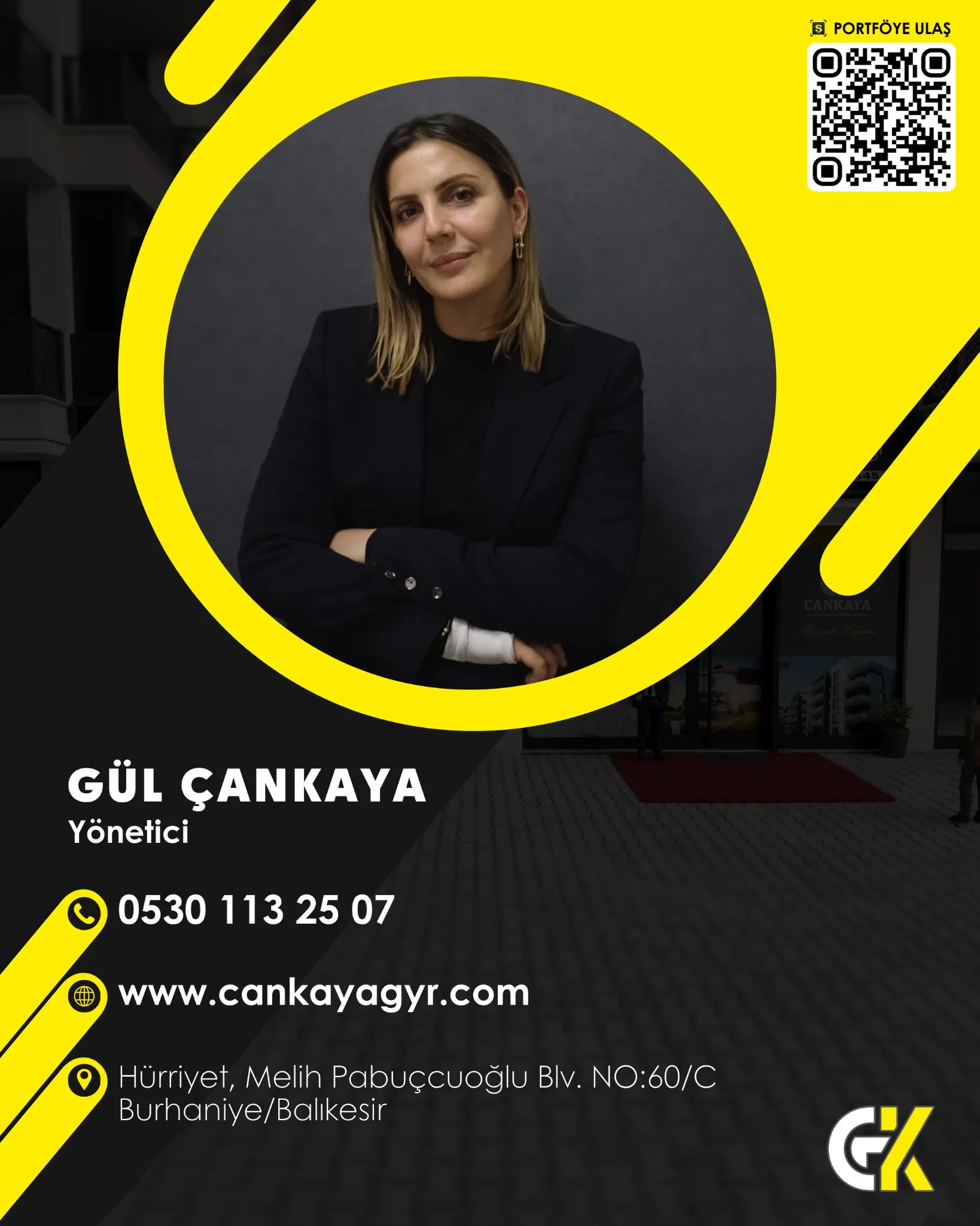 Gül Çankaya yönetici iletişim kartı