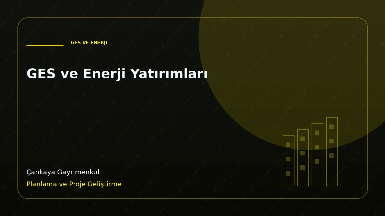 GES ve Enerji Yatırımları kapak görseli