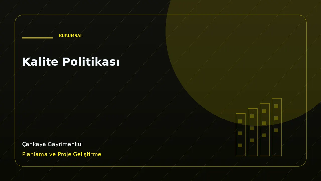 Kalite Politikası kapak görseli